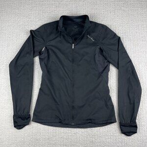 Pearl Izumi Cycling Jacket Windbreaker Size Small Long Sleeve Zip Up Black